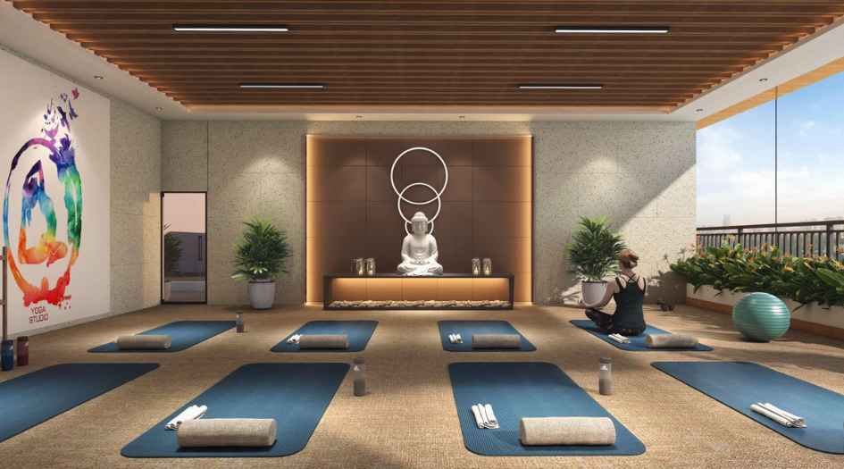Basil-Vrundavan-Amenities-Yoga-Meditation-Area